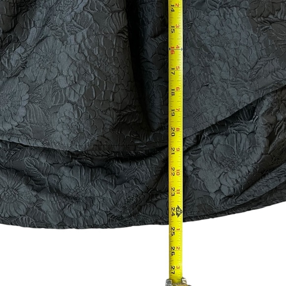 NWT Women's Altar'd State Black Floral Strapless Dress Extra Small - Picture 4 of 8